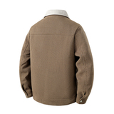 2026新款立领夹克男士春季休闲爸爸装中年男款外套男装春秋季薄款，男装休闲裤，奇怪漫猴工厂店