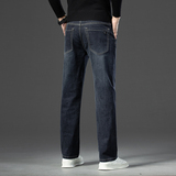 男士牛仔裤春秋新款宽松大码直筒长裤子休闲百搭男裤，男装牛仔裤，奇怪漫猴工厂店
