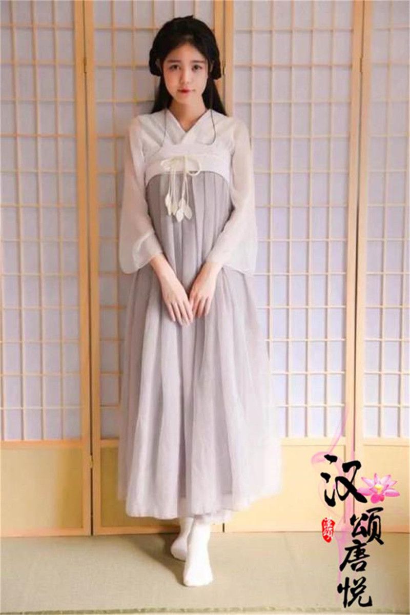element Short sleeved spring clothes girl Retro Summer Hanfu Improvement student Mid length version Student wear summer Embroideryin the Women's clothing/Boutique , Costume/National costume/Stage costumes , National costume/Costumes  category - from Buy2taobao.com to provide professional Taobao agent buy service