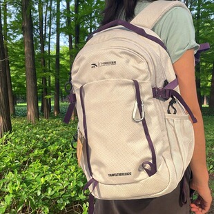 安踏TT22百川包国家地理双肩包登山徒步背包防泼水书包192546163