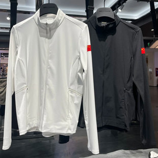 安踏冠军全天候国旗款修身针织夹克女装冰肤防晒薄外套162530701