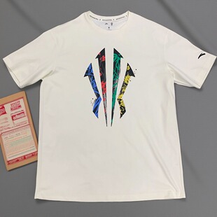 安踏欧文潮流冰丝T男女宽松衣服夏季透气凉感短袖T恤衫172521109
