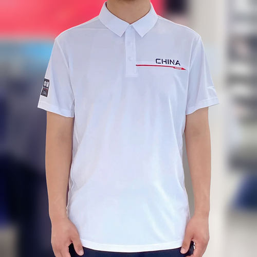 正品安踏中国吸湿速干短袖POLO衫