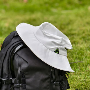 安踏男女爬山帽子太阳帽2024年新款户外遮脸防晒渔夫帽192437261