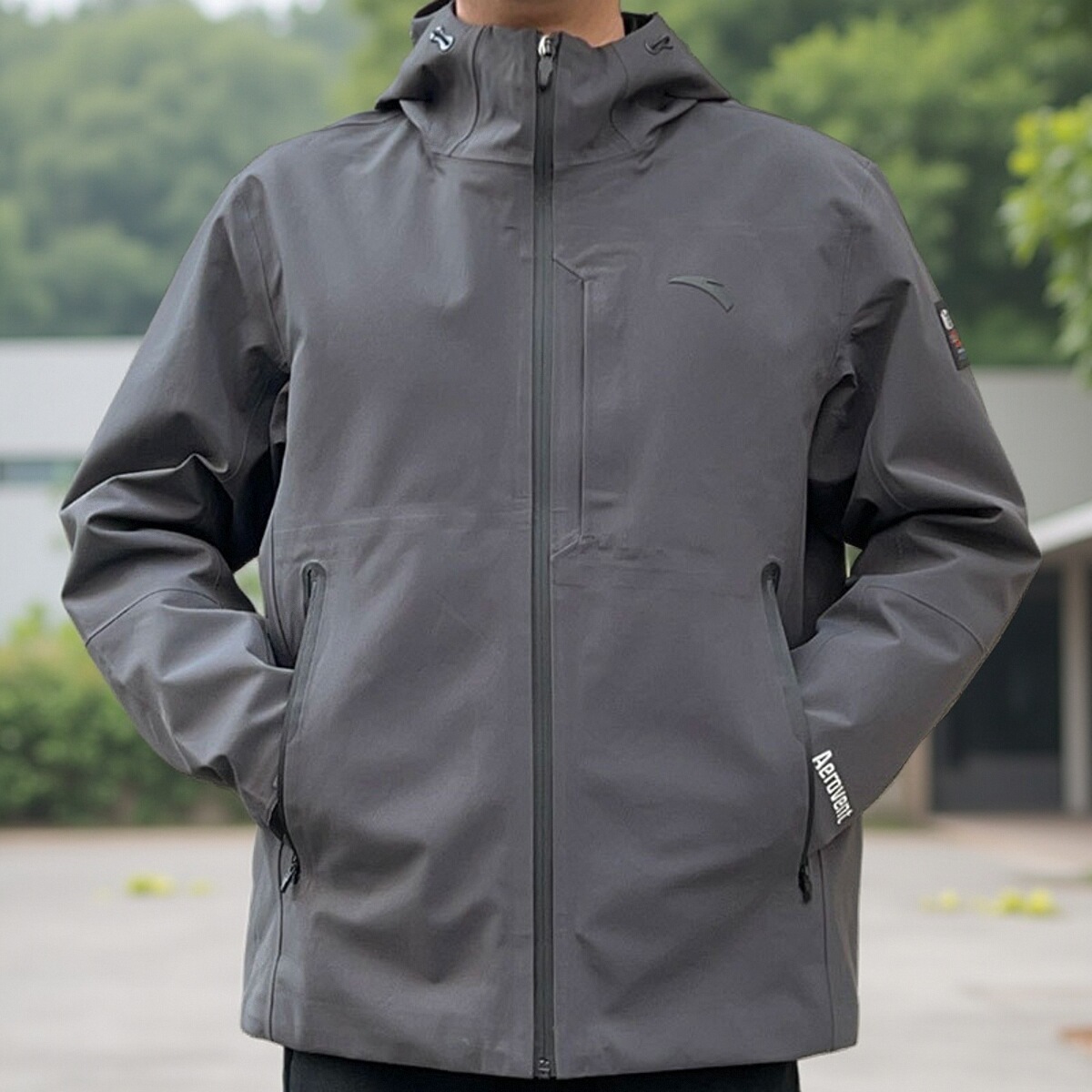 安踏正品茄克外套男装休闲