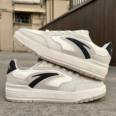 正品安踏982经典低帮休闲板鞋