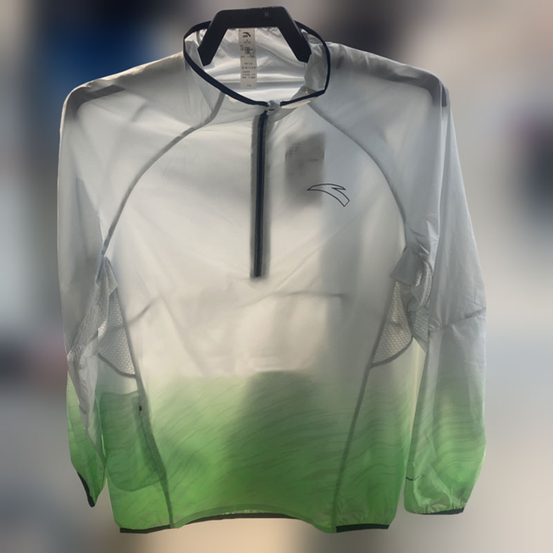 安踏男士夏季超轻薄跑步外套皮肤衣新款宽松透气防晒服152325603