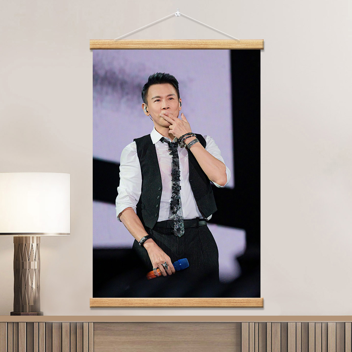 陶喆周边专辑CD风装饰挂画礼物