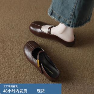 巨好看厚底内增高包头半拖鞋女夏天2026外穿懒人一脚蹬超火凉单鞋