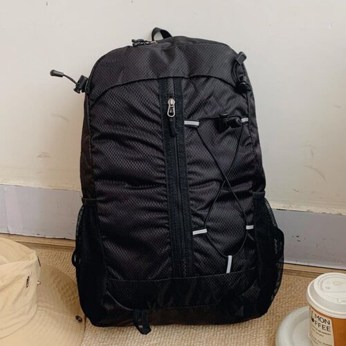 折叠双肩包旅行爬山背包轻便户外徒步背包大容量防水牛津