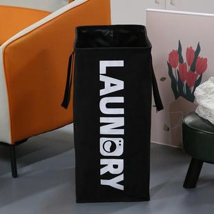 居家脏衣篓储物篮洗澡间放衣洗衣分类筐可折叠杂物收纳筐棉麻防水