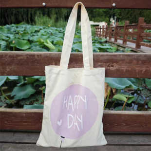 每周特惠清爽帆布包女帆布包单肩包收纳包学生书包逛街包购物袋