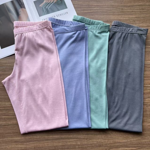 特价15.5微米 100%纯美利奴羊毛 女款打底长裤 运动户外保暖排汗