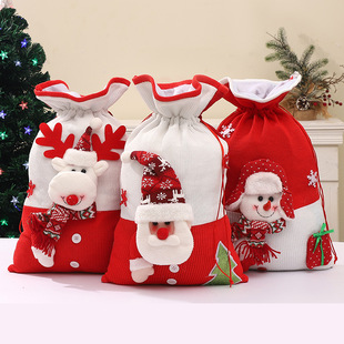 Christmas Gift Bag Large Bundle Decorative Ornament Candy
