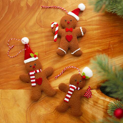 Christmas Decoration Gingerbread Man Doll Pendant Christmas