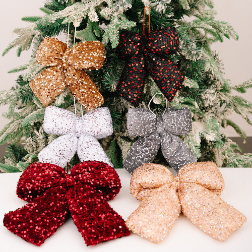 Christmas sequin pendant, Christmas tree decoration