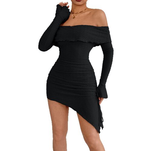 Leader's hip hugging sexy dress irregular dress womens skirt