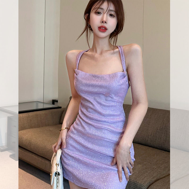 women's summer hip temperament, sweet and spicy dress图片