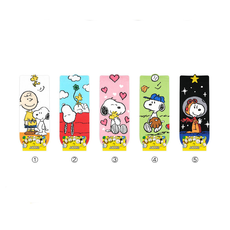 韩国产袜子 kikiyasocks立体爱心云朵卡通动漫青少年棉袜短袜女袜