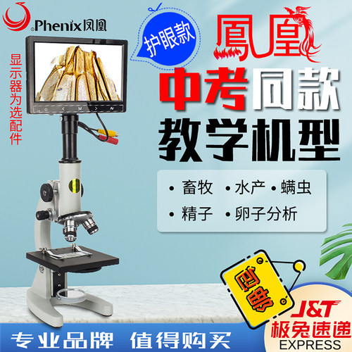 江西凤凰正品中小学生显微镜儿童
