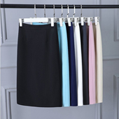 裙黑色高腰包臀裙显瘦职业裙中长款 春季 半身裙短裙女正装 一步裙