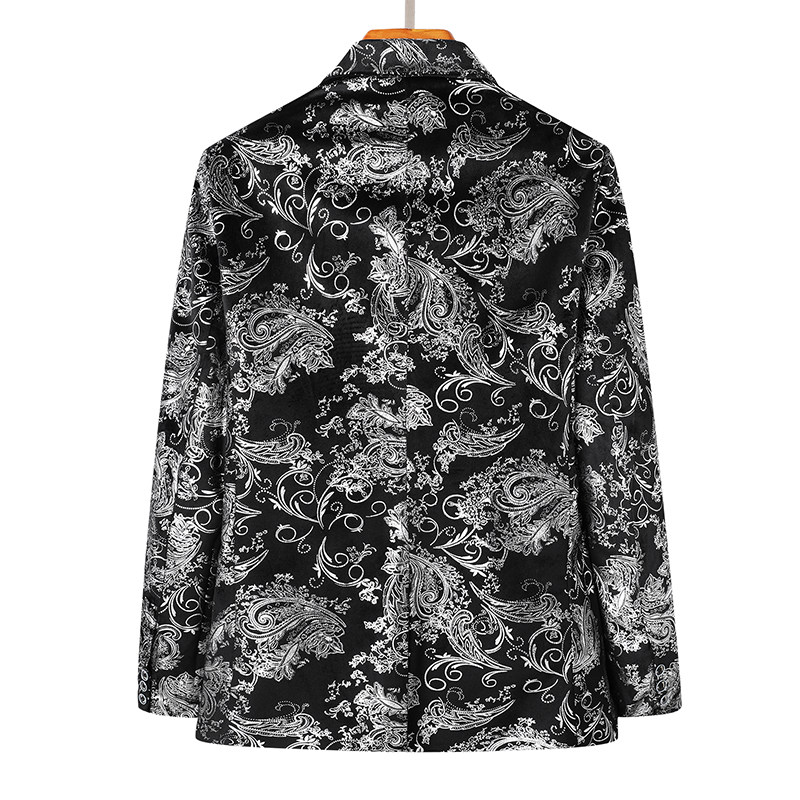 男士休闲西装职业正装金色银色礼服春秋款西服A056-9919P85,男装西服套装,电商A056