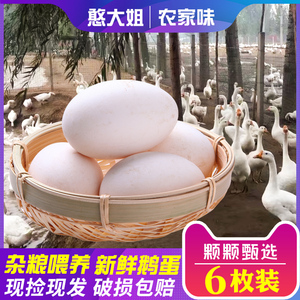 19元包邮  憨大姐 鹅蛋 6枚 单枚约100-120g