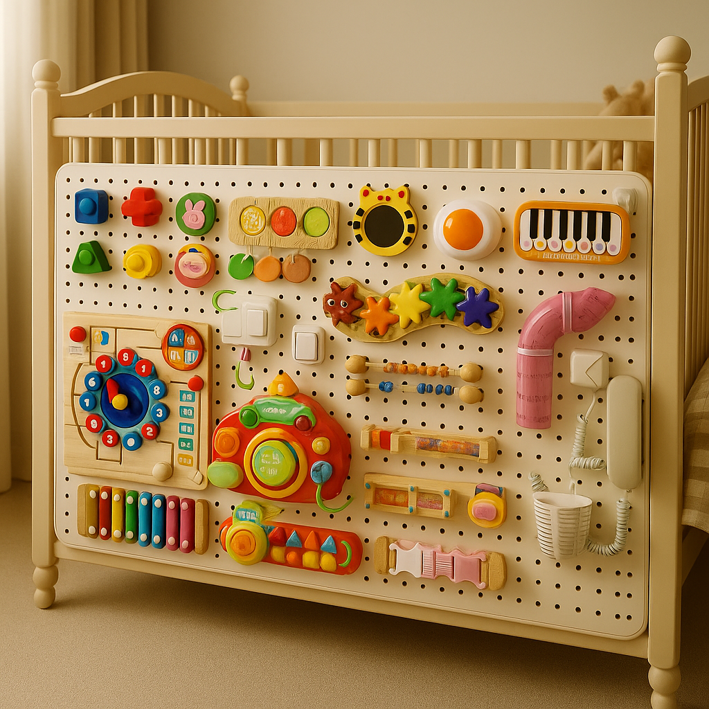 蒙氏忙碌板DIY早教玩具配件