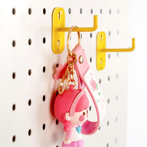 洞洞板挂钩书桌整理架免打孔神器