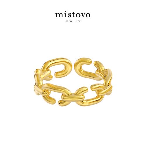 Mistova可调节开口高级感戒指
