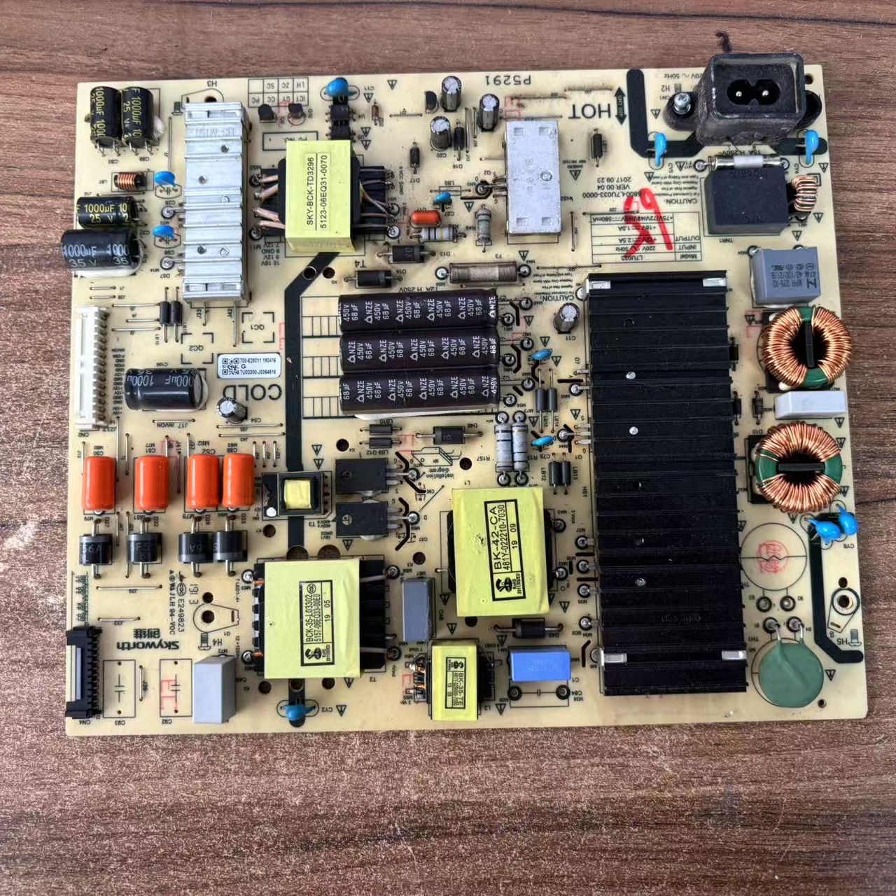 原装创维60MP 65MP 65M9 65K5C电源板5800-L7U033-0000/0100