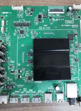 TCL L65P2-UD主板40-T96804-MAB2HG 65D29329屏LVU650SS0T 实物图