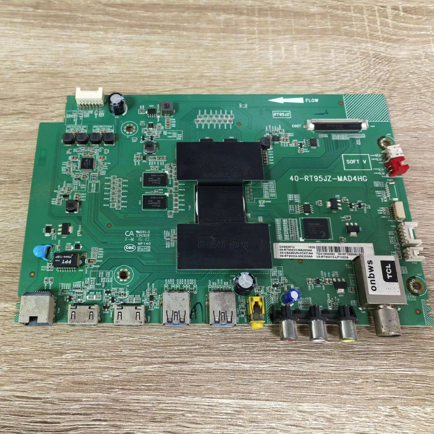 TCLD49A561UD49A620U主板40-