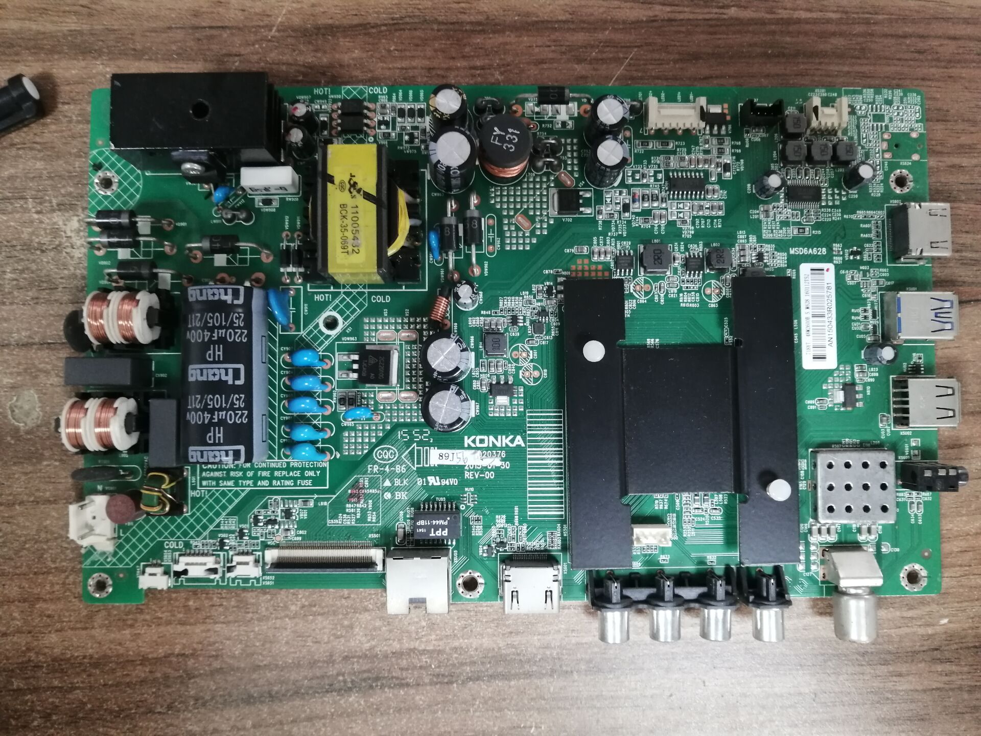 康佳LED48M2600B主板350203