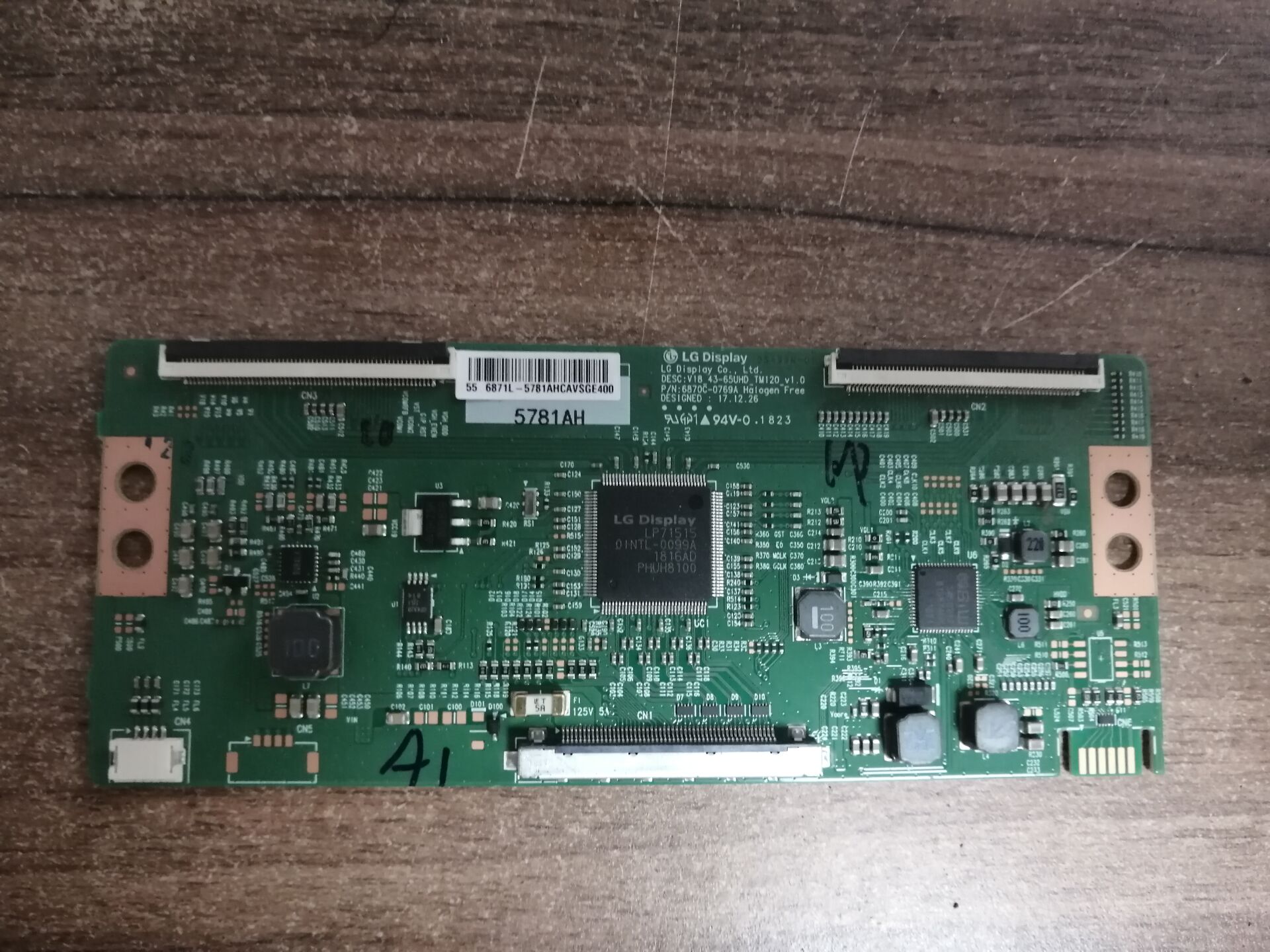 创维55Q5A55Q6A55H8M逻辑板