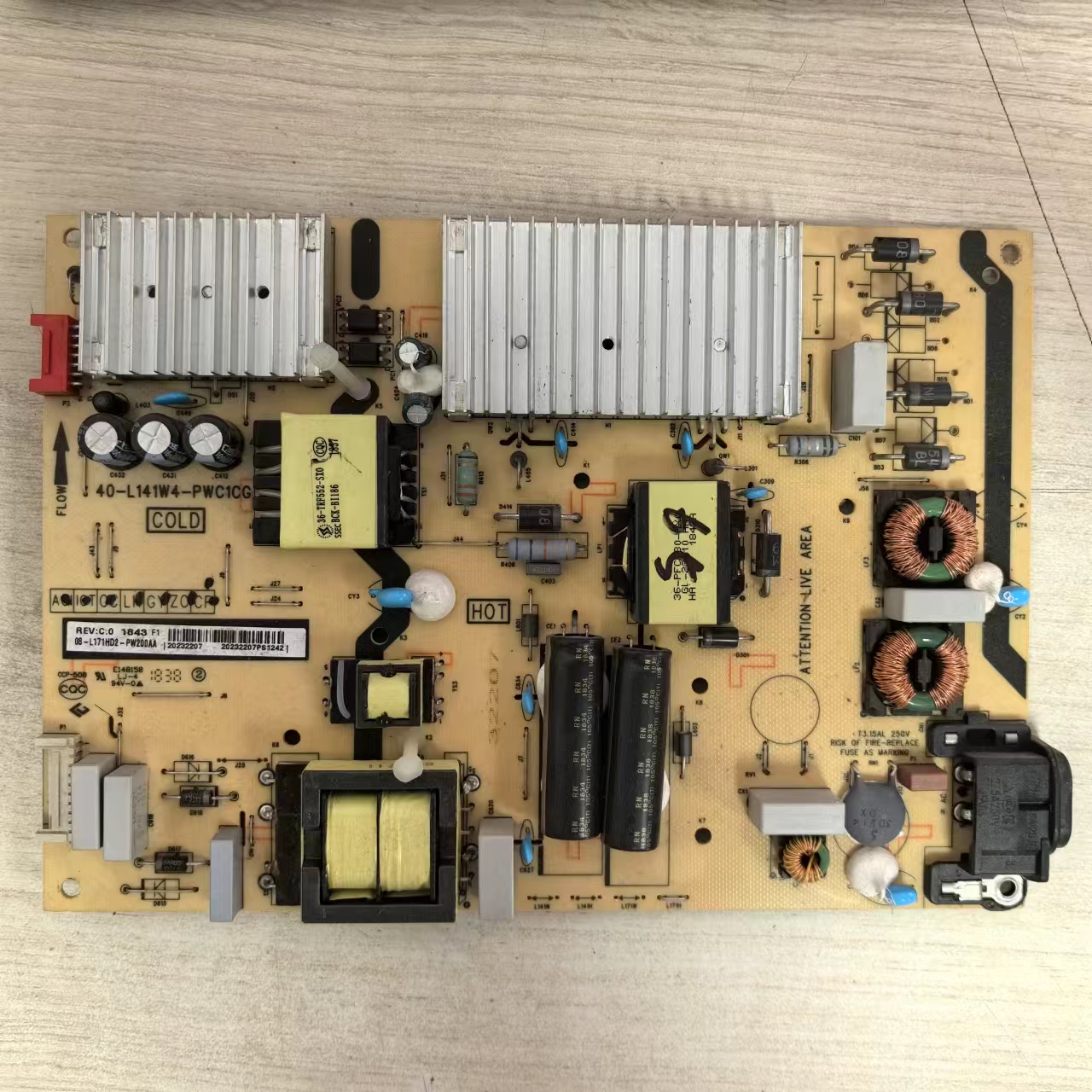 原装TCL65V2电视电源板