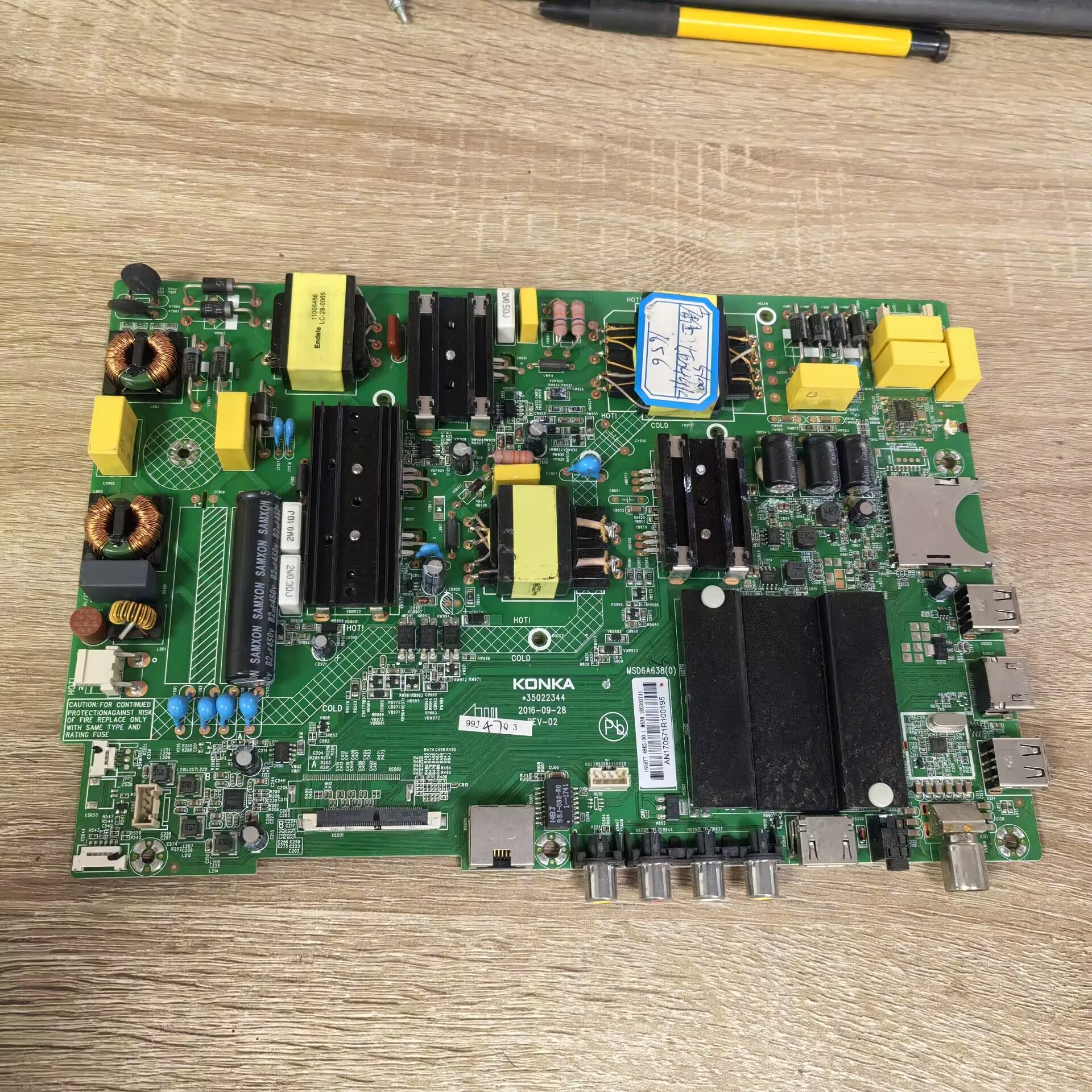 康佳A49U主板35022344屏1656YT