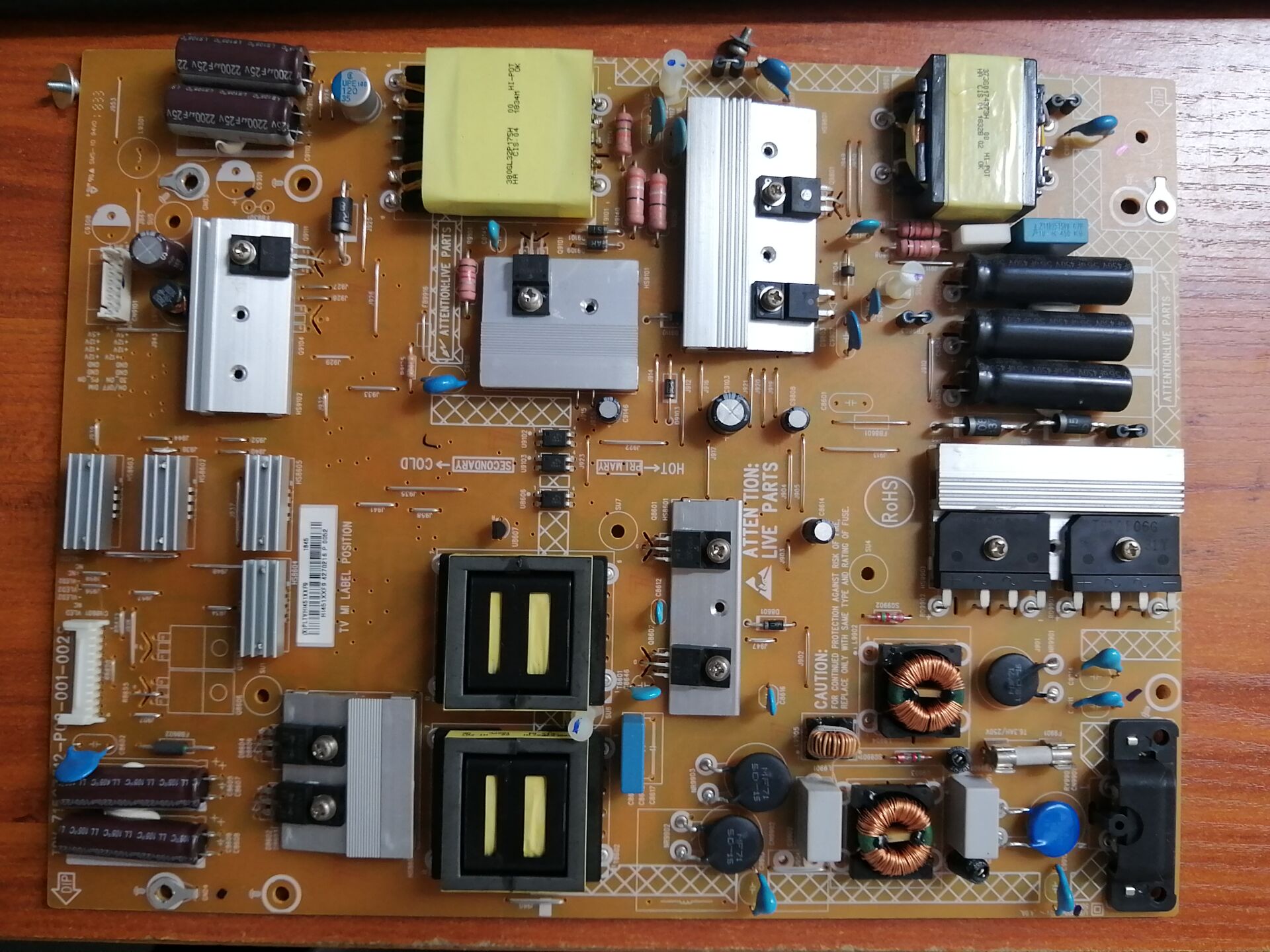 &原装飞利浦65PUF606/T3电源