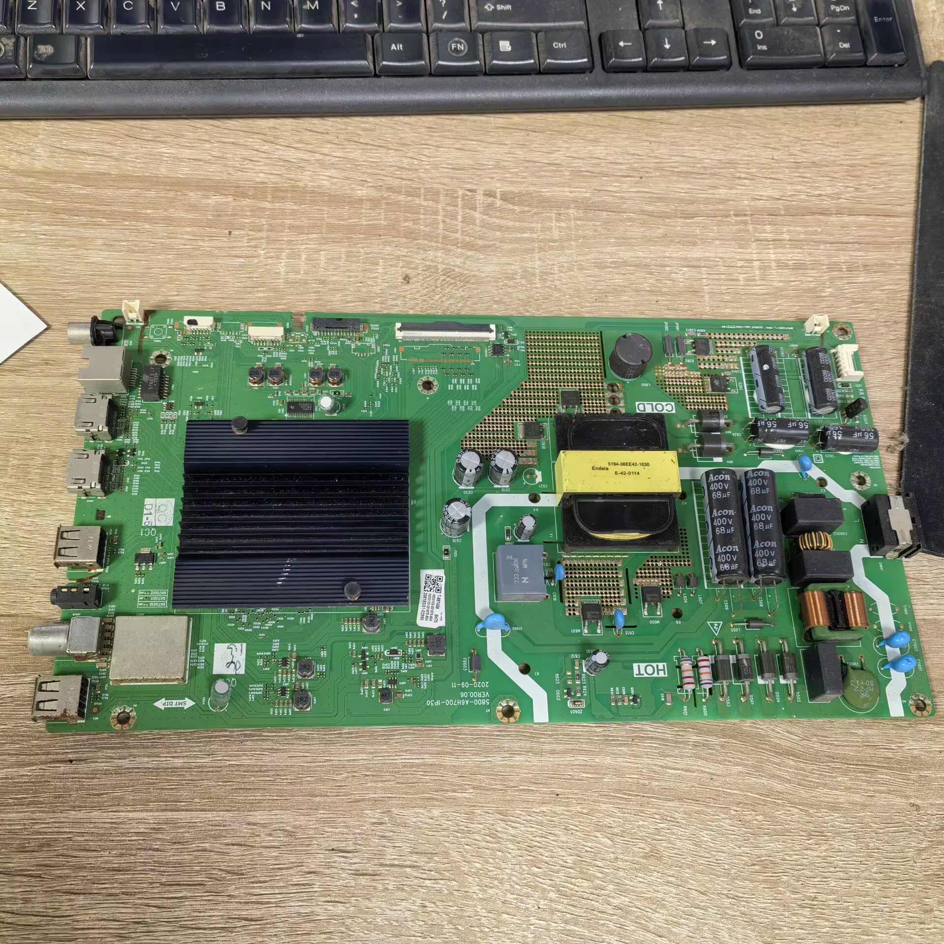 创维55A6M液晶电视主板5800-A6H