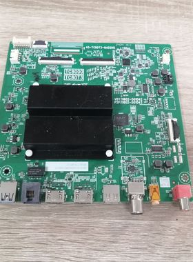 拆机TCL 65T8H 主板40-TC80T3-MAD2HG 屏LVU650NDJL实拍图 测好