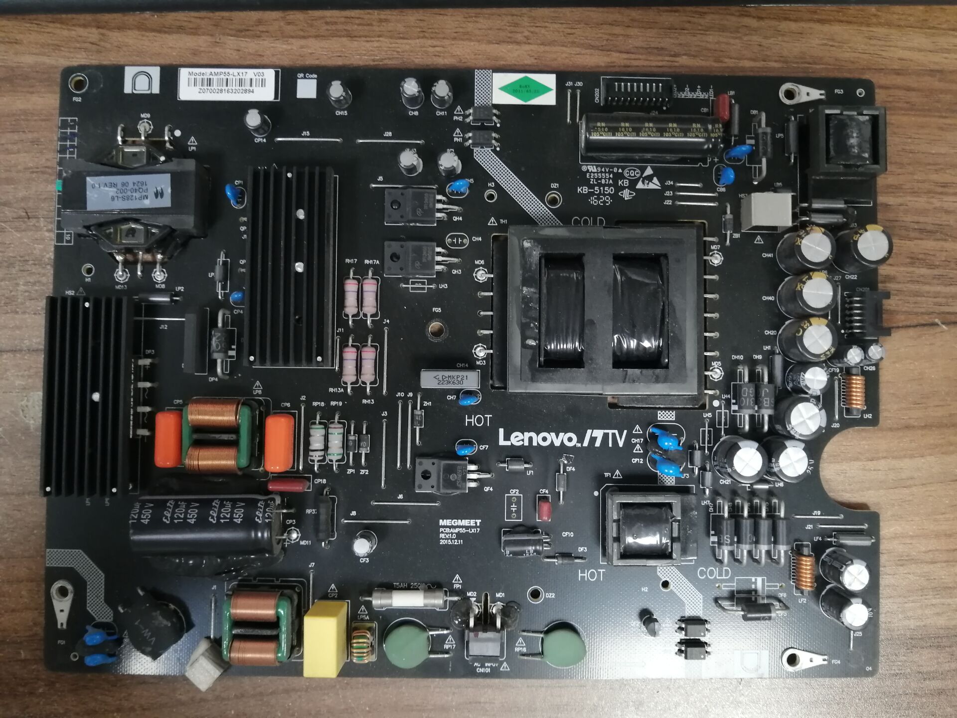 联想17TV55i2液晶电视机高压