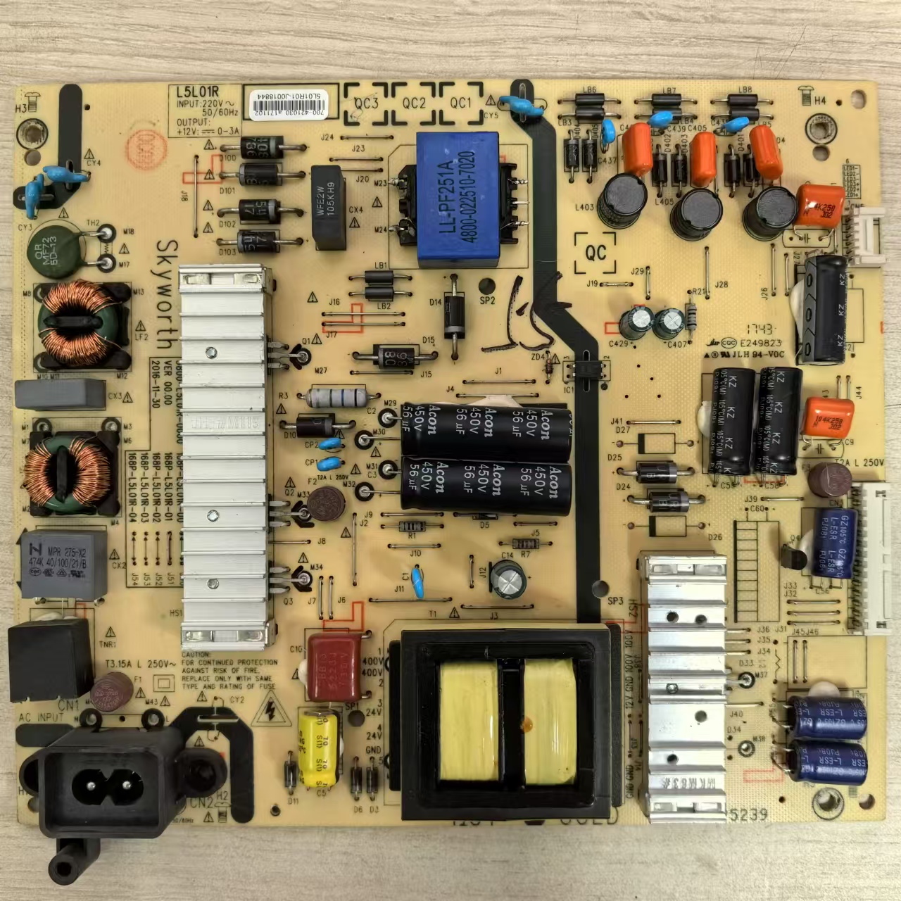 创维55M755M5E/55X5E电源板
