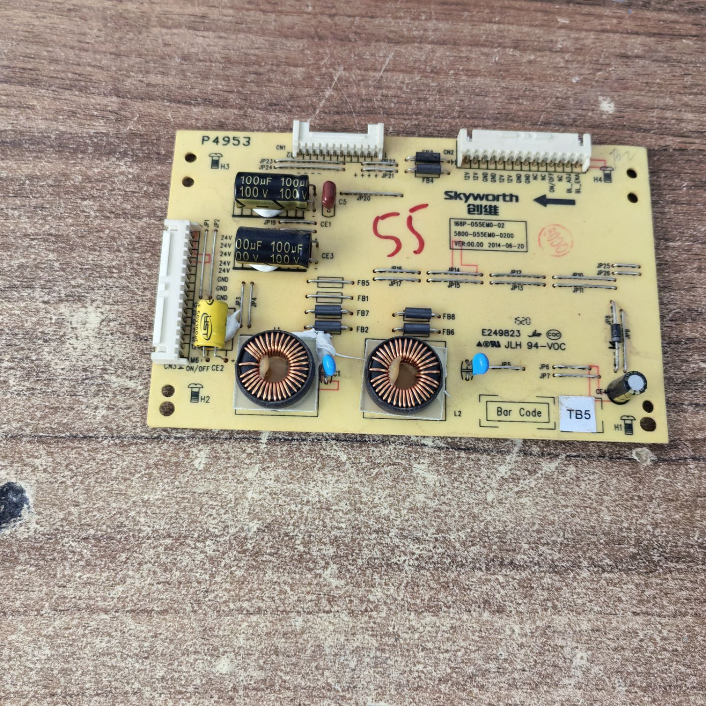 创维55E390E恒流板5800-D55EM