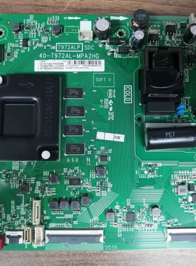 TCL 55F9主板40-T972AL-MPA2HG T972A37 屏LVU550NDEL SS9W00测好