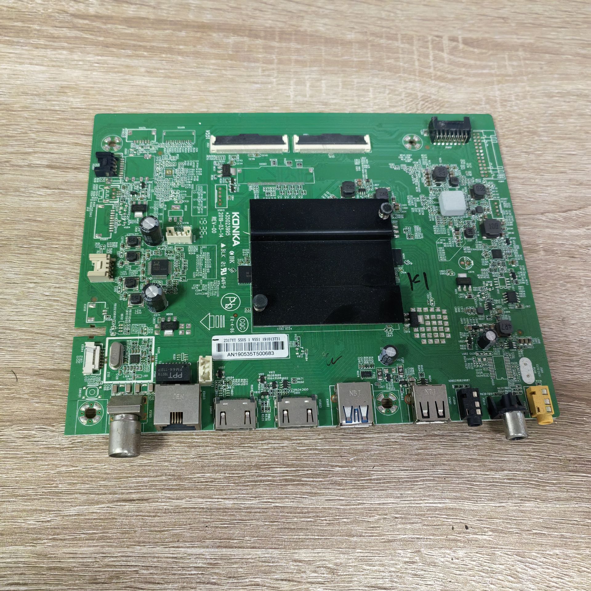 康佳LED55U5主板35023995屏7200