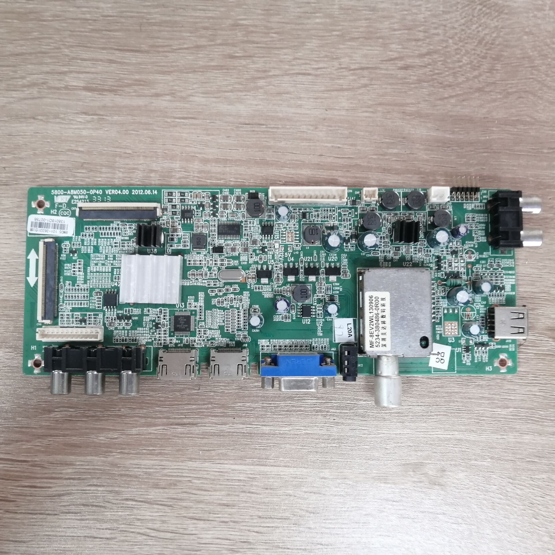 先锋42B500电视主板5800-A8M