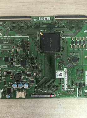 夏普LCD-52GE220A逻辑板KF466 RUNTKA680 CPWBXF466WJ 实拍 拆机