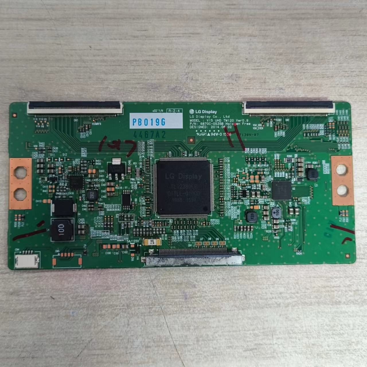 微鲸WTV55K1J液晶电视逻辑板