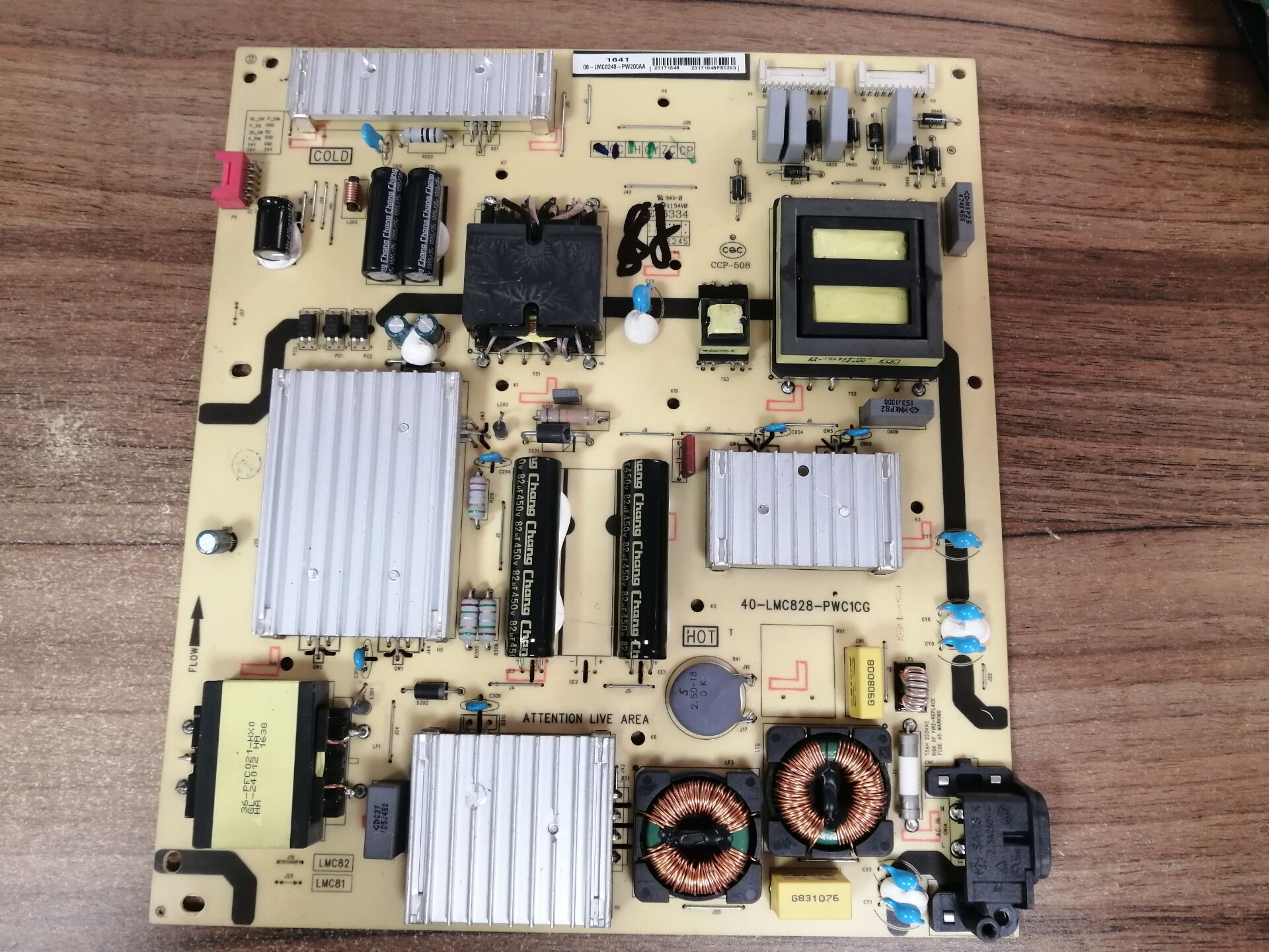 TCLL65C2-CUDG电源板40-