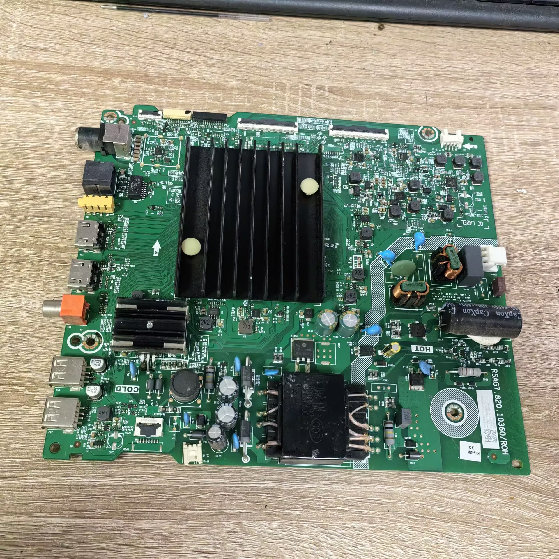 海信55E5G主板RSAG7.820.103